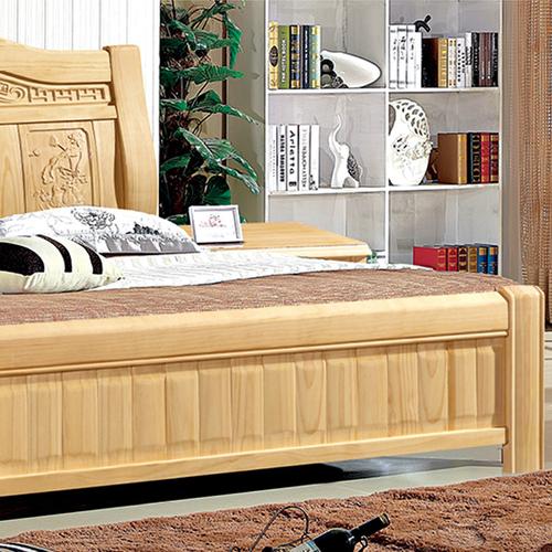 实木家具厂家批发卧室家具床双人床南康实木床18米